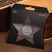 离子覆膜路狗民谣吉他弦弦线一套6根全套木吉他琴弦高级镀膜