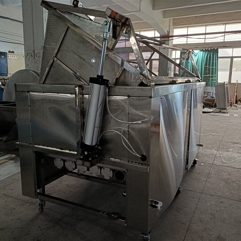 生物质颗粒油炸锅颗粒款自动出料油炸炉食品厂颗粒方形商用油炸机,清洗/食品/商业设备,炸炉/油炸机,淘宝优惠券,粉丝福利购,淘宝优惠卷