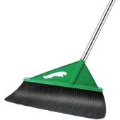 大扫把扫帚工厂车间专用庭院子加宽户室外硬毛环卫工人绿色加长杆