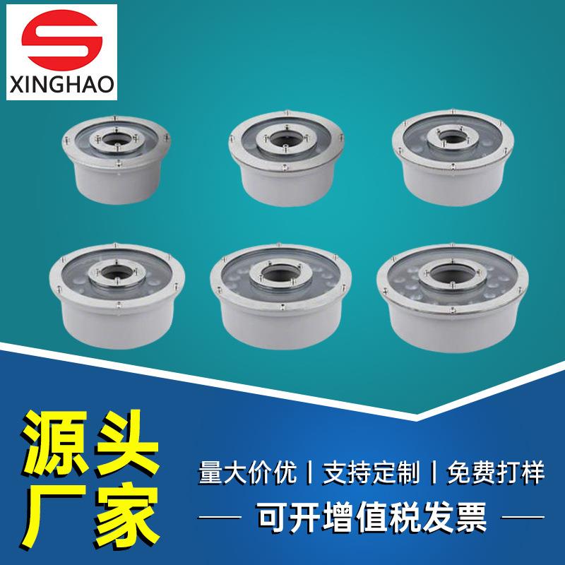 源头工厂LED喷泉灯涌泉灯水下灯假山池灯游泳池水底灯潜水灯七彩