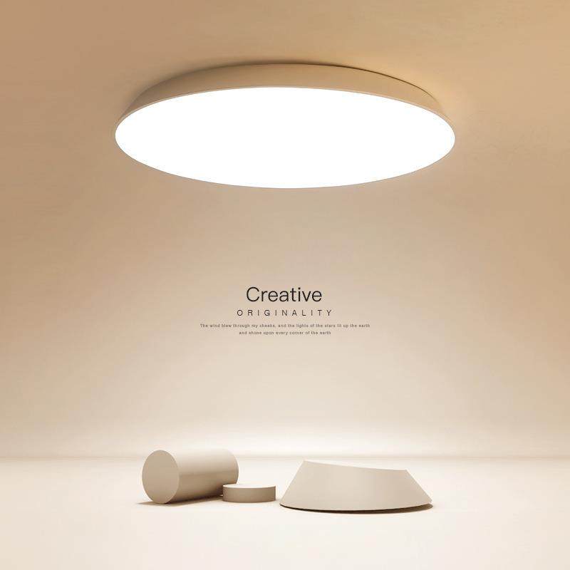 北欧吸顶灯卧室灯个性创意客厅灯现代简约圆形餐厅灯大气led灯具