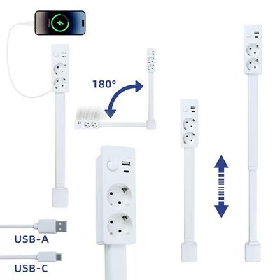 Electrical Outlet Extender 电源插座沙发扩展器方形欧规现货