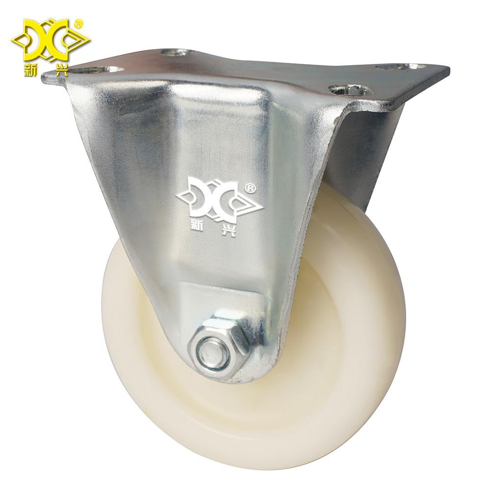 新兴脚轮工厂 3寸PP固定脚轮 推车脚轮 工业脚轮 定向脚轮