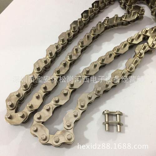 科隆威 回流焊链条 06C链条 和西35B带挡板链条 加长销5MM 镀镍