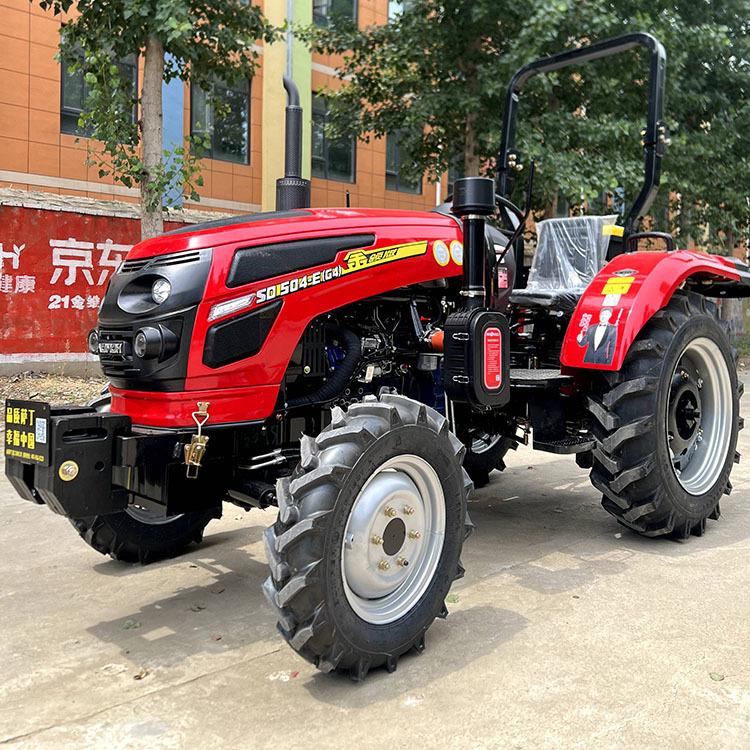 50马力低矮型农用拖拉机补后提车大棚开沟除草播种农用拖拉机