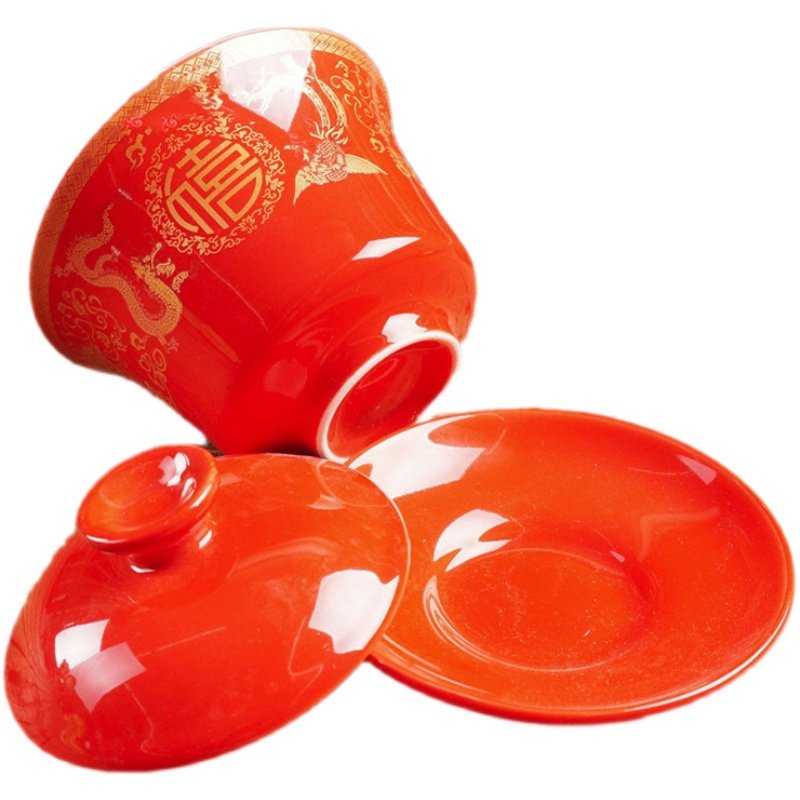 结婚敬茶杯龙凤对碗新郎新娘改口对杯对碗新婚配件大红色托盘套装,节庆用品/礼品,喜碗/敬茶杯,淘宝优惠券,粉丝福利购,淘宝优惠卷