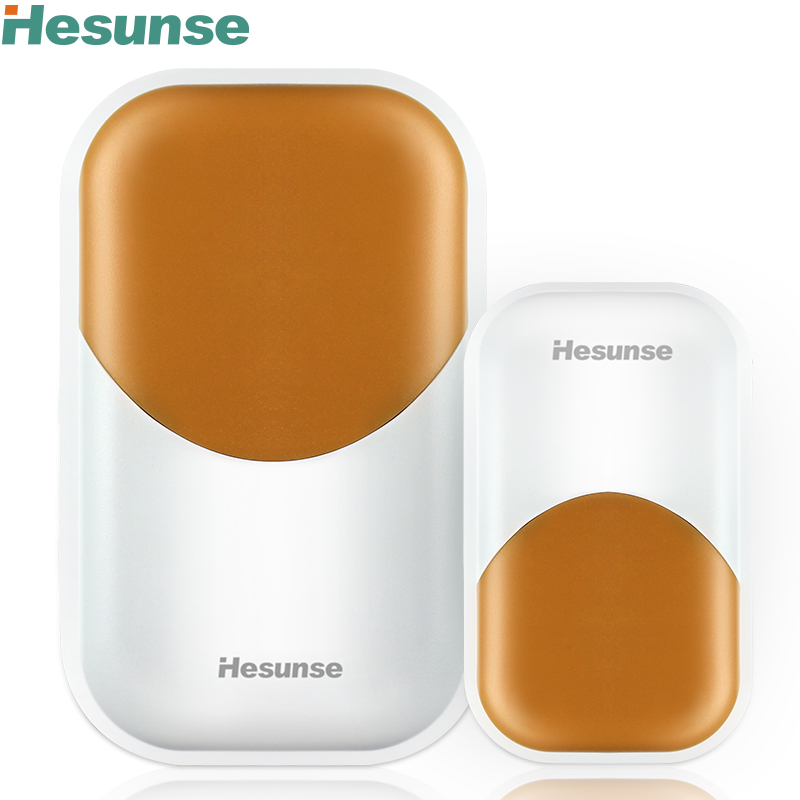 河森 门铃无线家用远距离遥控门铃交流一拖一电子遥控门铃呼叫器