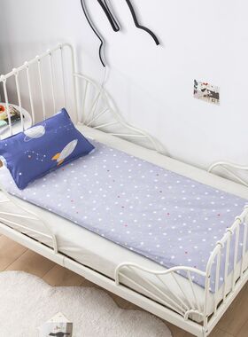 纯棉幼儿园床垫儿童宝宝卡通婴儿床60x135cm全棉可拆洗垫被床垫套