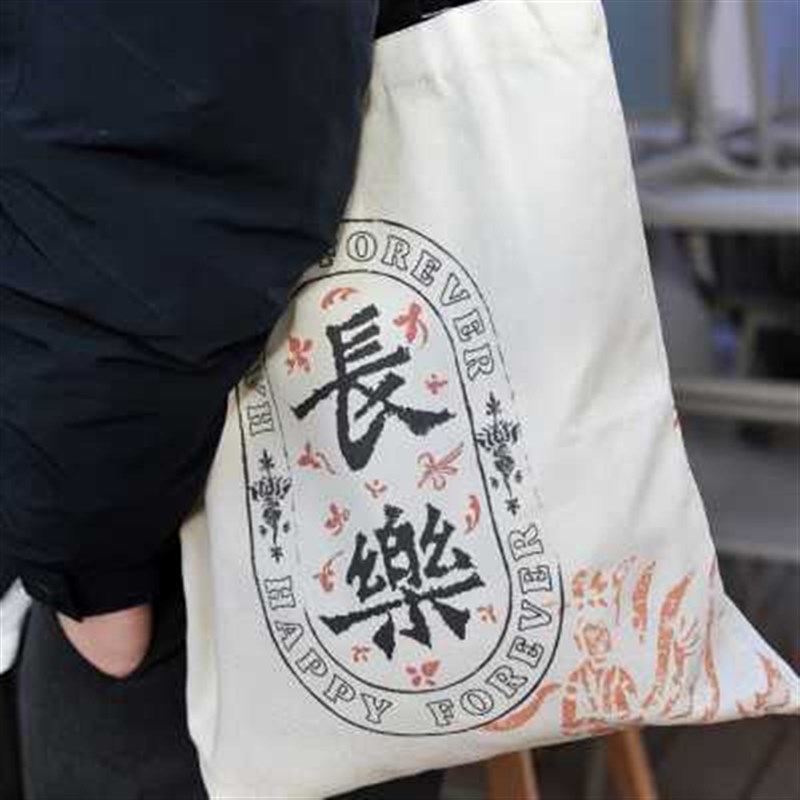 博物馆奇妙物x龙门石窟文创帆布包长乐国风文艺大容量手提单肩包