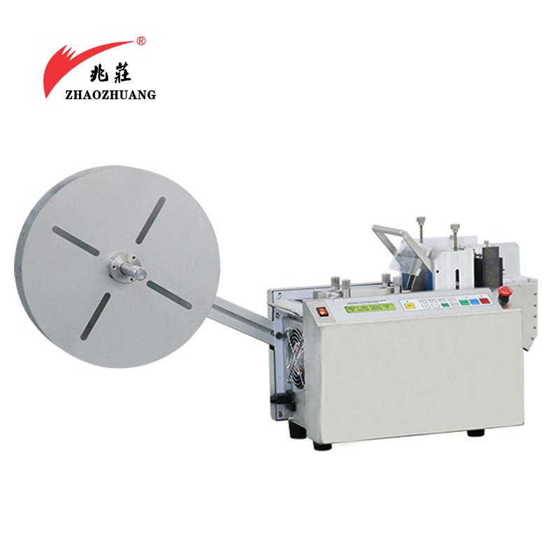 跨境热缩管切管机全自动PVC硅胶软管微电脑裁切机塑料线类裁管机