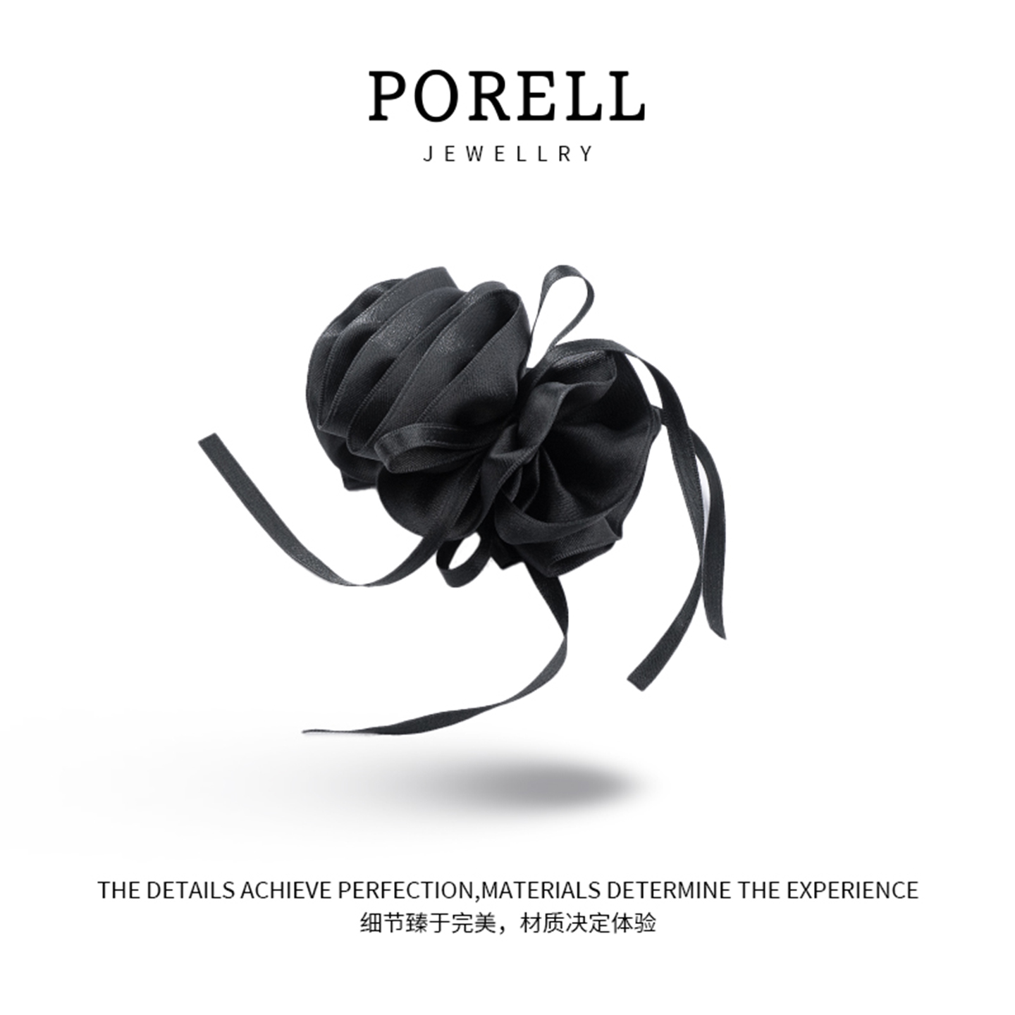 铂瑞珥新款飘带蝴蝶结发夹