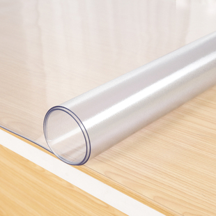 磨砂办公桌垫防尘透明pvc软玻璃桌布长方形办公室台布防水桌面垫