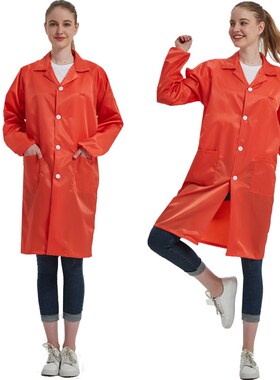 SPWO防静电大褂防尘工作服电子食品无尘衣防尘服无尘服男女防护服