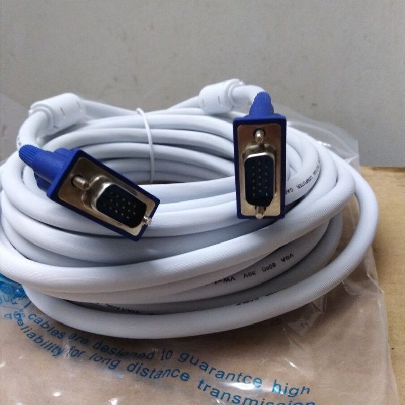 流浪者VGA线15针电脑连电视显示器投影1.5米3米5米10米20米30米