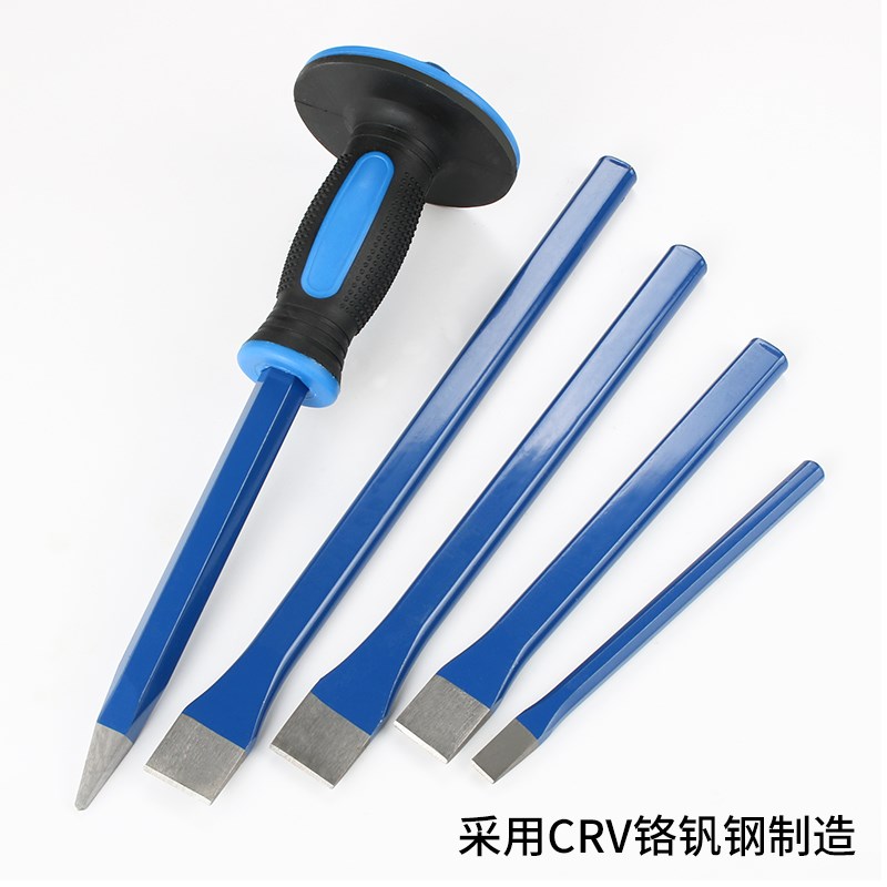 石匠凿石工凿合金凿子手工扁头钢凿子石头尖凿子特钢水泥凿錾子