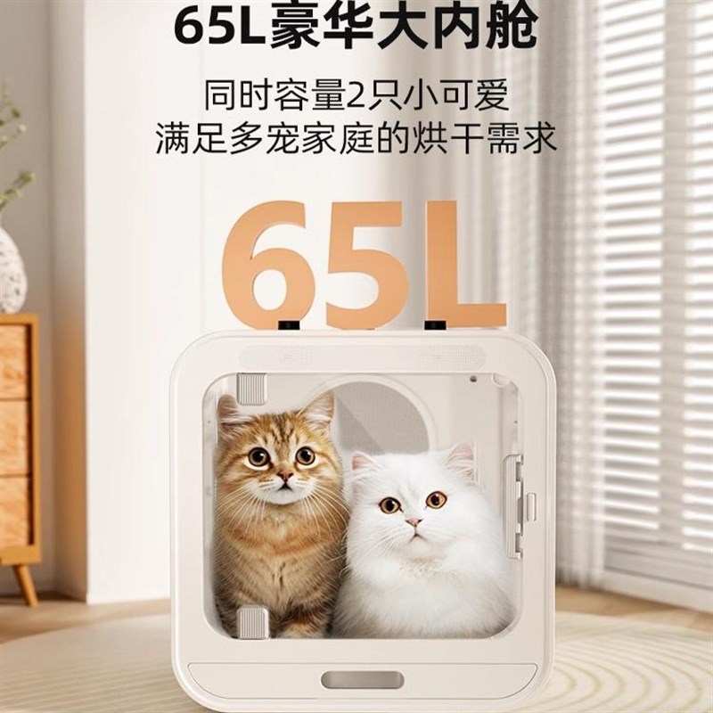 宠物烘干箱烘干机猫咪狗狗家用小型智能静音全自动洗澡吹猫毛神器