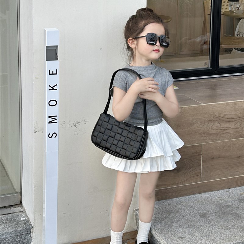 女童夏装套装儿童短袖T恤百褶裙两件套2023夏季宝宝半身裙蛋糕裙