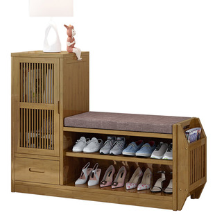 鞋 架简易家用多层进门口可坐经济型收纳穿鞋 凳换鞋 凳 柜家用门口鞋