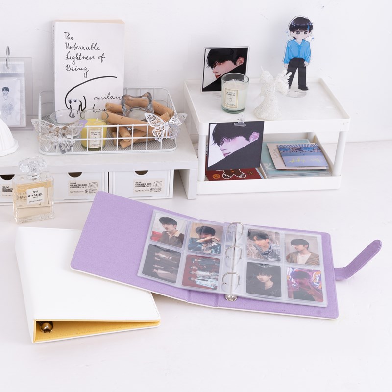 a5卡册追星定制活页内页3寸4寸小卡6寸明信收纳册集卡册六寸相册