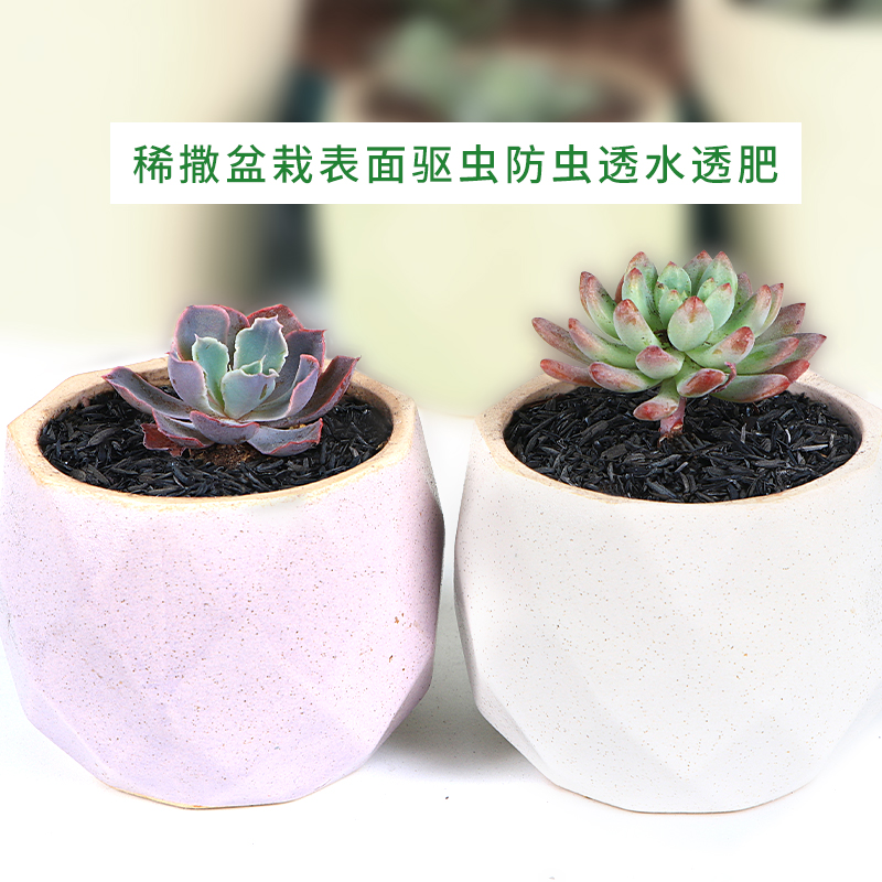稻壳炭砻糠草木灰稻壳灰钾肥兰花多肉土壤杀菌改良剂酸性营养土