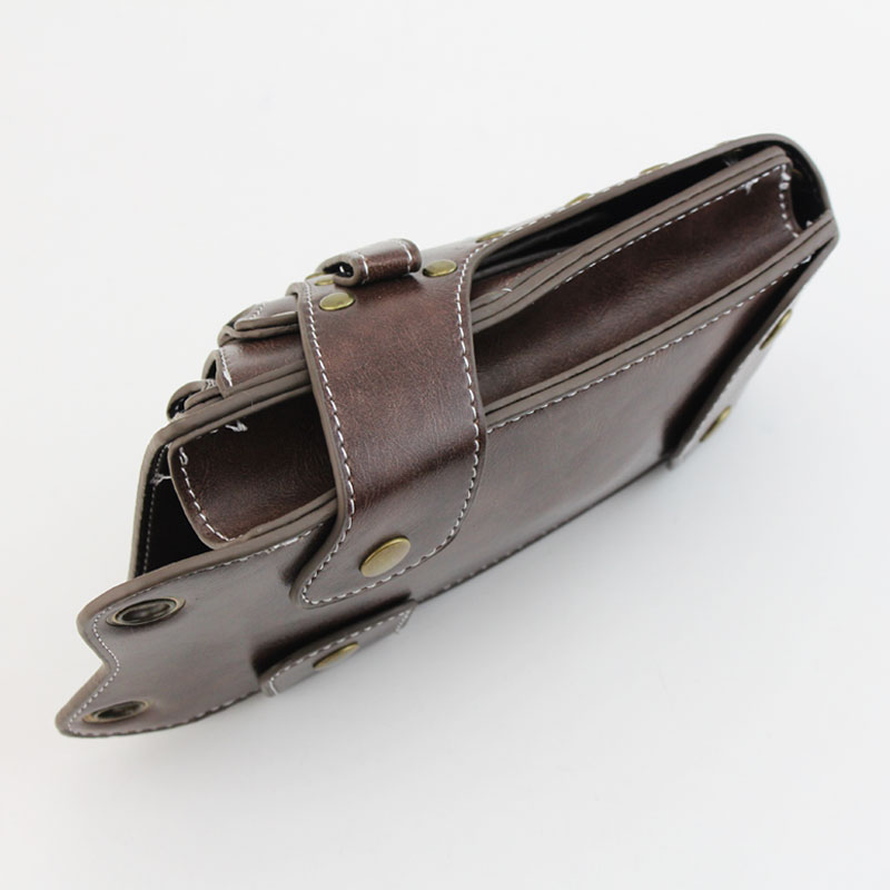 理发店美发腰包七支装剪刀包电推剪梳子工具收纳挎包发型师斜背包