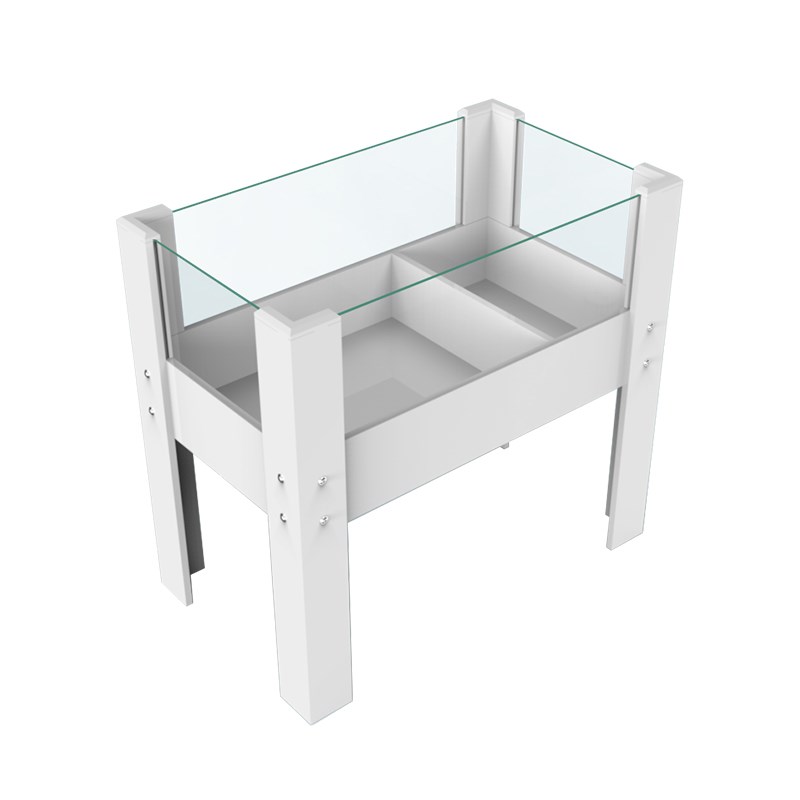 黄缘龟饲养箱定制半水龟超大玻璃乌龟水陆造景生态专用缸尺寸定做