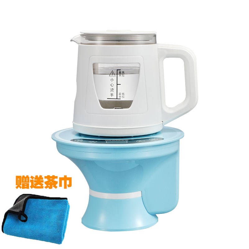 桶装水抽水器加热壶底部上水玻璃壶烧水壶饮水机抽水加热一体机