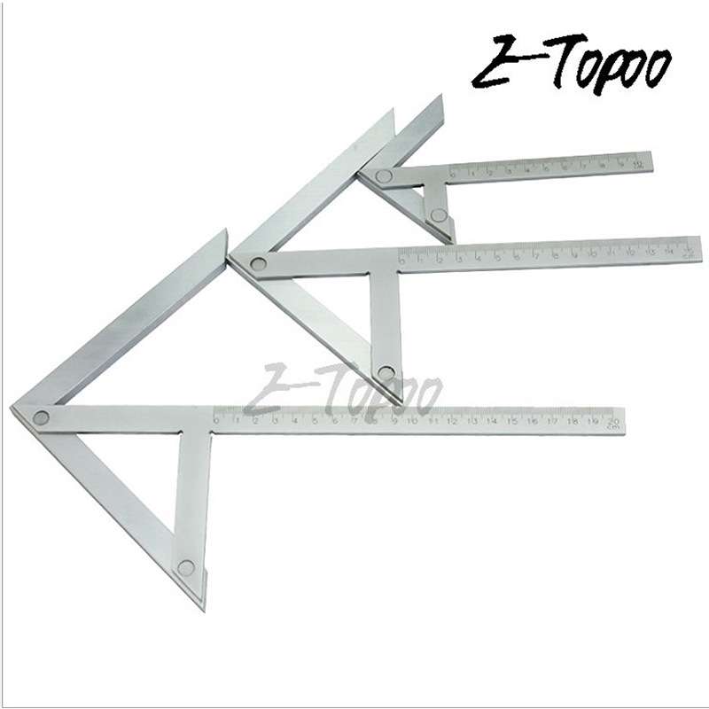 HUOTO中心角度规 角度尺量角器游标中心规 中心圆点寻找规标记尺