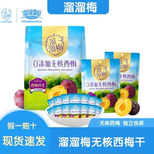 溜溜梅无核西梅干480g袋装 大颗粒办公室休闲解馋孕妇零食网红爆款