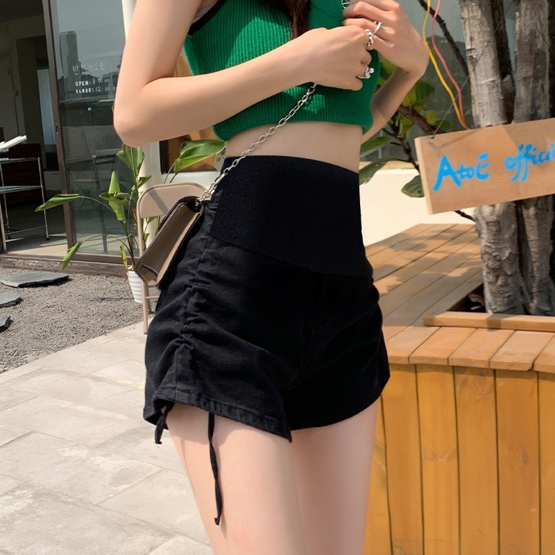孕妇短裤夏款外穿孕早期大码牛仔裤夏季薄款小Q个子打底阔腿裤夏