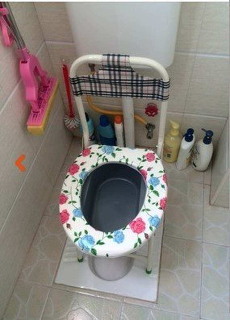 孕妇老年人坐便椅座便器老人大便椅做便椅凳折叠坐厕椅子移动防滑