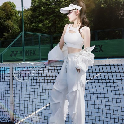 CHOPCHOP 【UPF50+】运动新品钉钻防晒透气网球高尔夫套装短裤