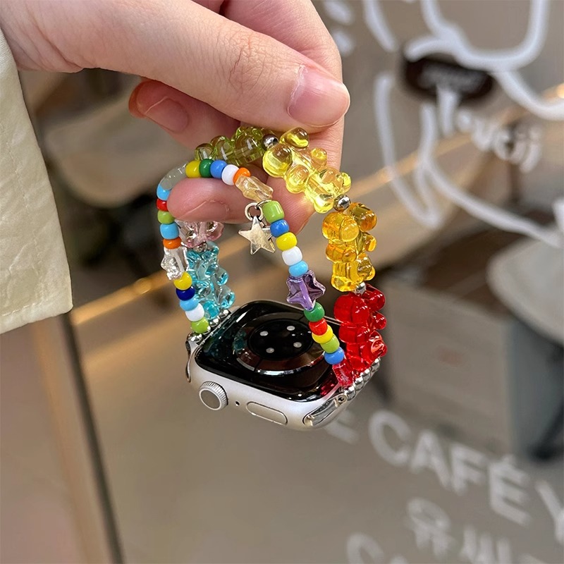 iwatchs10代小熊软糖彩色表带