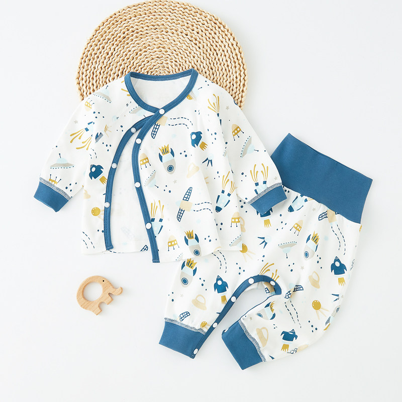 宝宝秋衣秋裤套装高腰护肚斜开无骨春秋季初生新生儿衣服婴儿内衣,童装/婴儿装/亲子装,内衣套装,淘宝优惠券,粉丝福利购,淘宝优惠卷