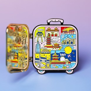 南京文创冰箱贴博物院总统府秦淮河E特色景点旅游纪念品伴手礼磁