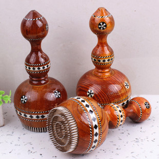 新疆手工馕针民族特色馕戳子高档梨木钢针馕饼Q针打馕面点扎花工