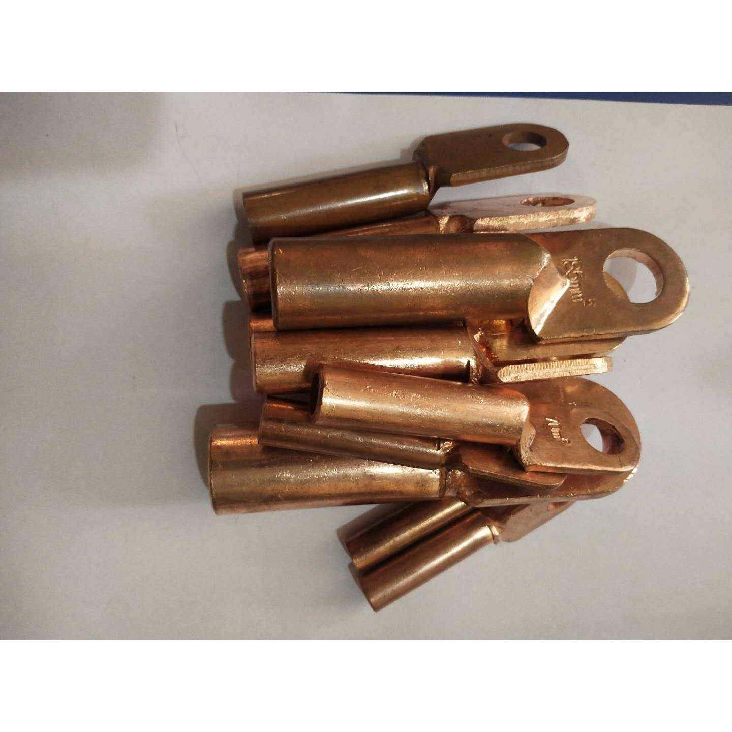 铜鼻子DT接线端子10 16 25 35 50 70 95 120 185平方铜线耳