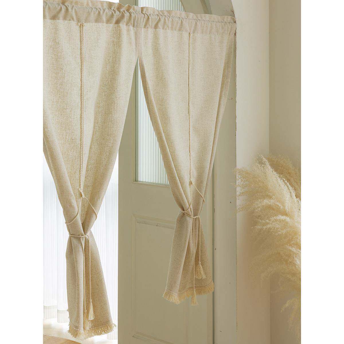 Zsh日式门帘半门帘对开定制日式卧室厨房半罩门帘半开半短门帘