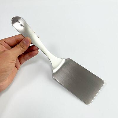 TTANG304不锈钢煎铲牛排煎铲烙饼平头铲提拉米苏铲子料理铁板烧铲