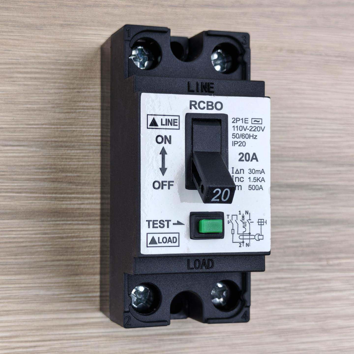 出口漏电保护器NT50L-32微型过载保护器2P30A20A断路器开关220V