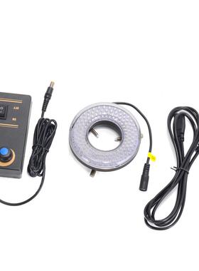 LED环形灯体视显微镜光源工业相机环形灯144灯珠蓝色