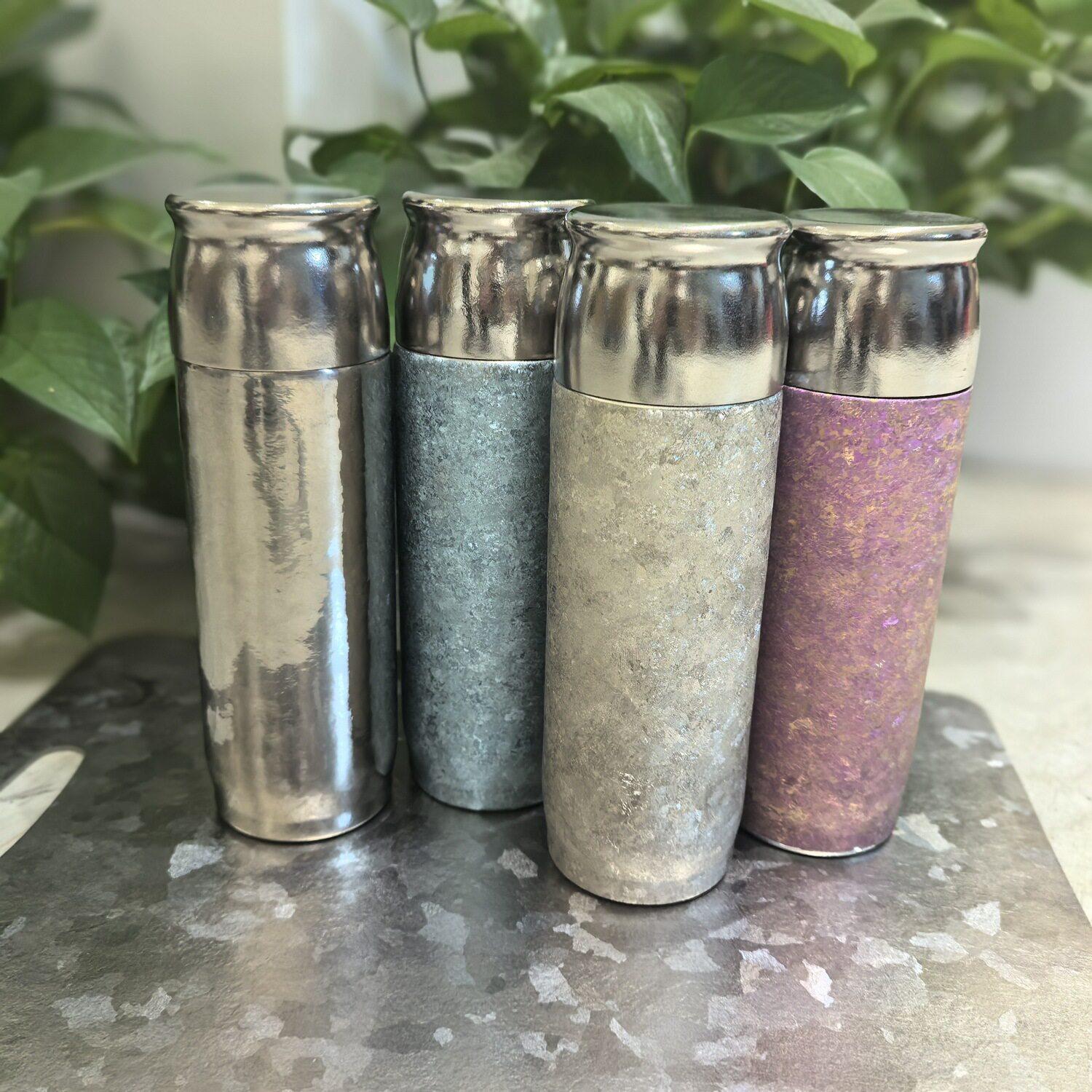 礼品纯钛保温杯大容量全钛内胆泡茶杯焖泡杯档磁吸双盖水杯子