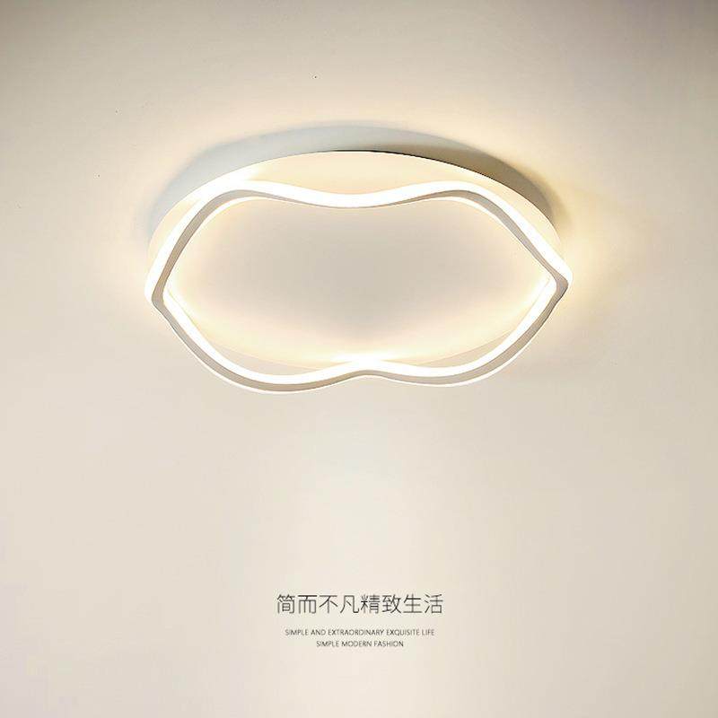 客厅灯吸顶灯2025新款奶油风北欧家用简约现代主卧室led中山灯具