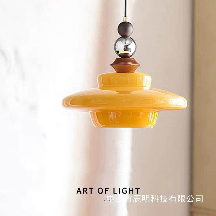 法式中古风小吊灯现代简约卧室床头小吊餐厅装饰温馨客厅沙发旁灯