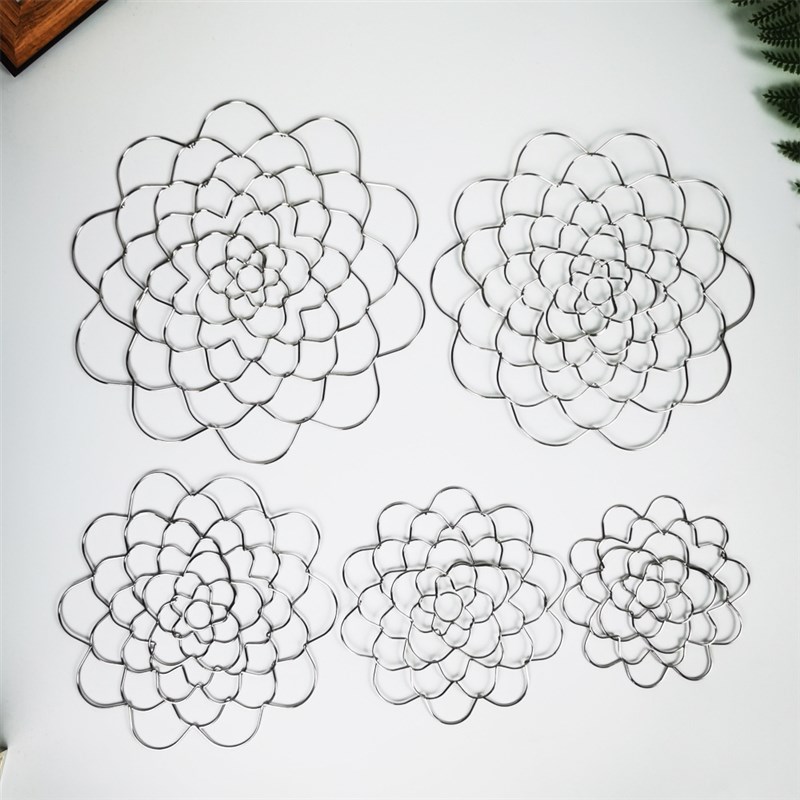 金属不锈钢插花辅助器多款多色铁丝插花固定神器工艺品园艺造型铁