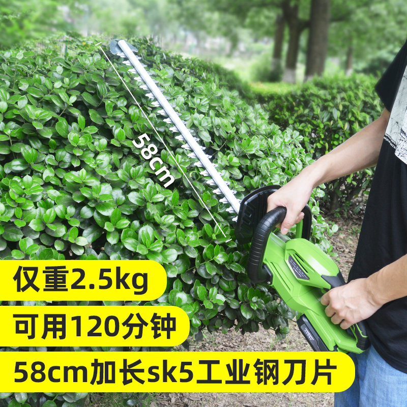 电动绿篱机充电式园林修剪家用篱笆剪修枝机绿化修剪机电动采茶机,鲜花速递/花卉仿真/绿植园艺,割草机/草坪机,淘宝优惠券,粉丝福利购,淘宝优惠卷