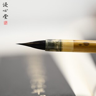 浸心堂飞流唐小楷灵飞经草堂十字专业级小字瘦金体小号纯紫毫毛笔