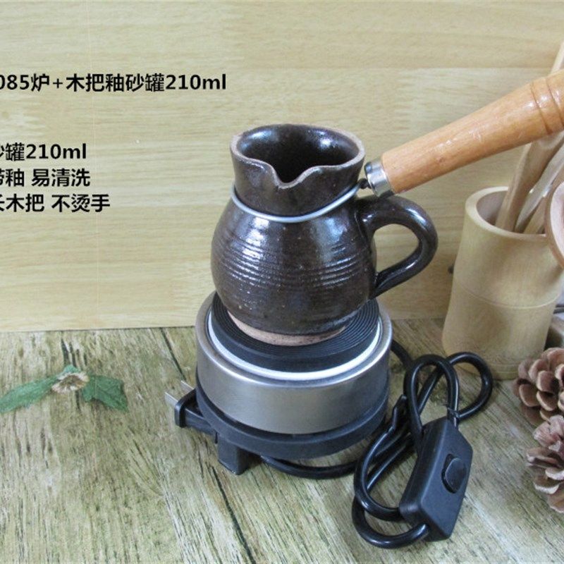 甘肃罐罐茶煮茶炉铸铁发热盘罐罐茶馆商用家用电炉有开关烤大枣