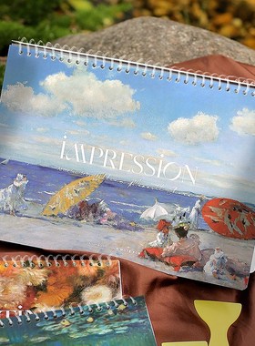 NOTE FOR 高颜值离型纸本艺术手绘A4手帐离型本手账胶带贴纸收纳