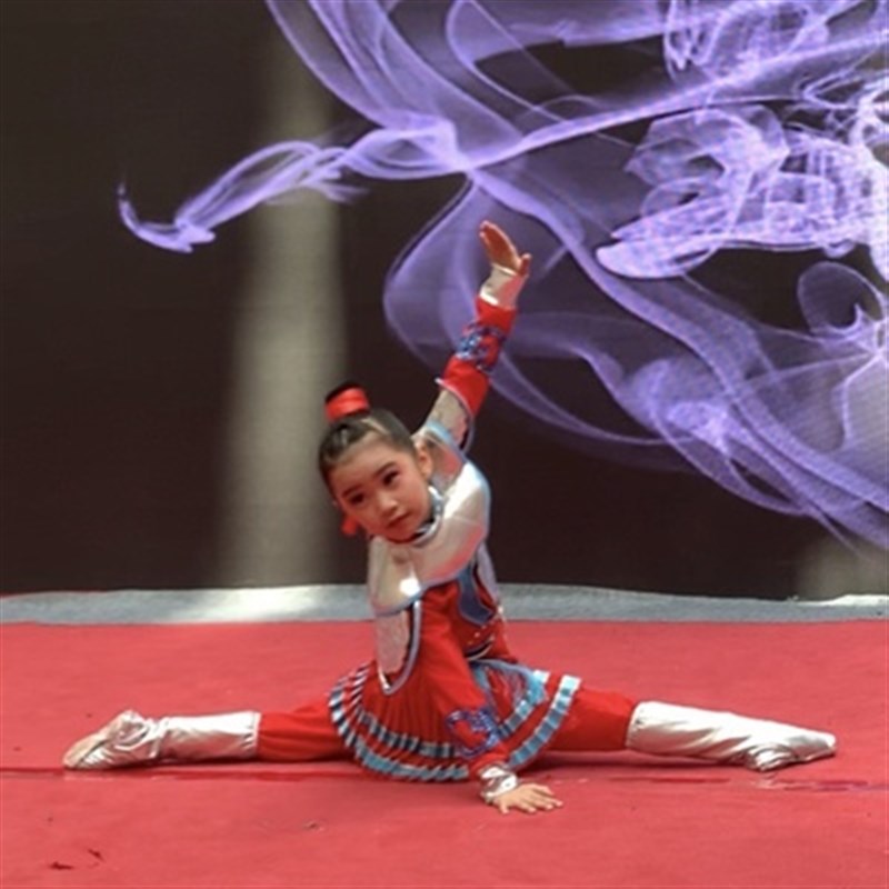 少儿228号花木兰演出服盔甲打鼓武术戏曲开场梁红玉舞蹈演出服装